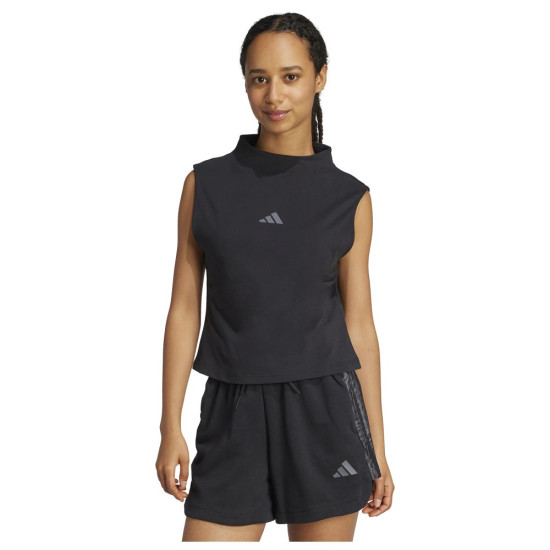 Adidas Γυναικεία αμάνικη μπλούζα Essentials Slim High-Neck Tank Top Adidas Γυναικεία αμάνικη μπλούζα Essentials Slim High-Neck Tank Top